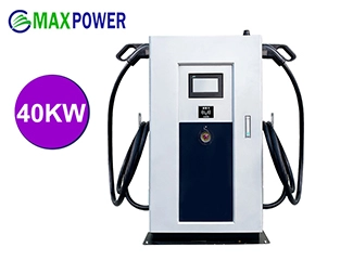 Floor-Mounted 40KW DC EV Fast Charging Station