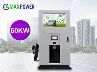 Advertise Floor-Mounted 60KW DC EV Fast Charger