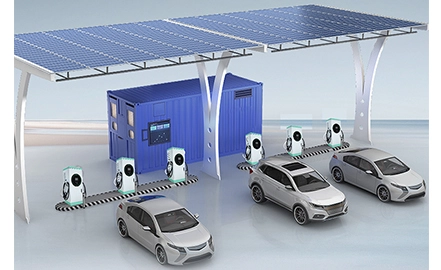 Advantages of Max Power Solar And Battery Electric Vehicle Charger